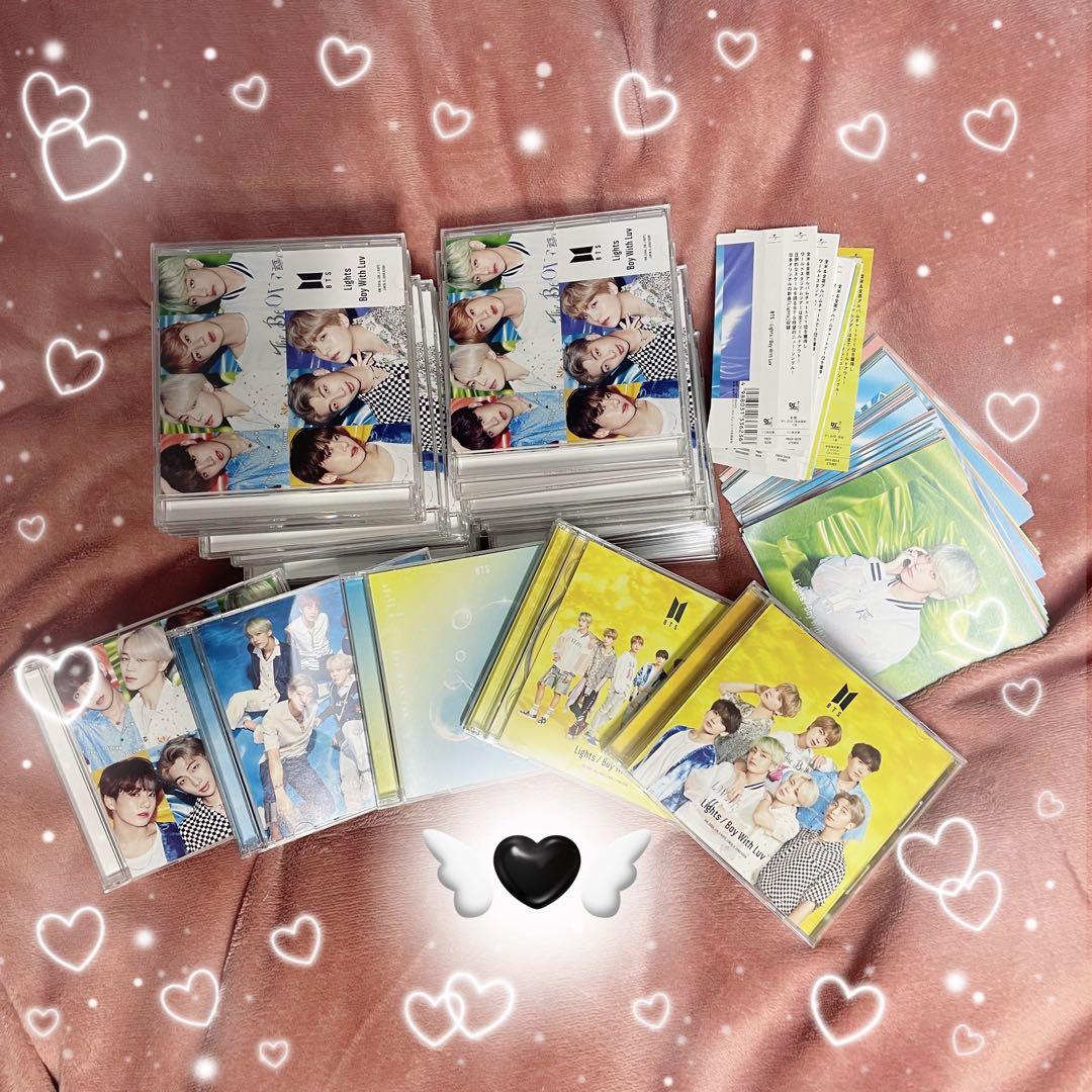 BTS Lights/Boy With Luv CD DVDセット（特典付き）