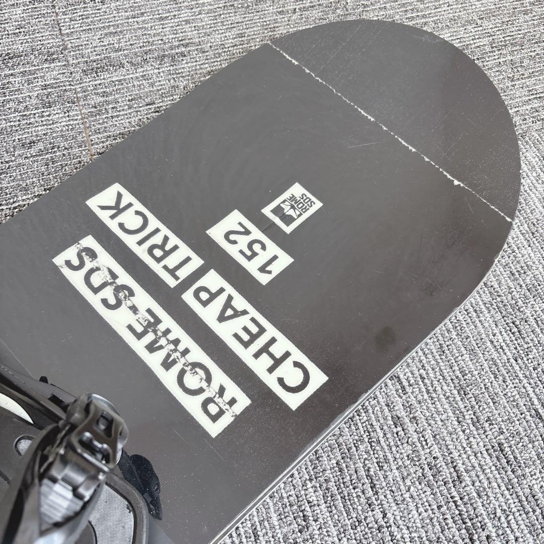 22超豪華❗️ROME SDS/FLUX メンズスノーボードセット★152cm