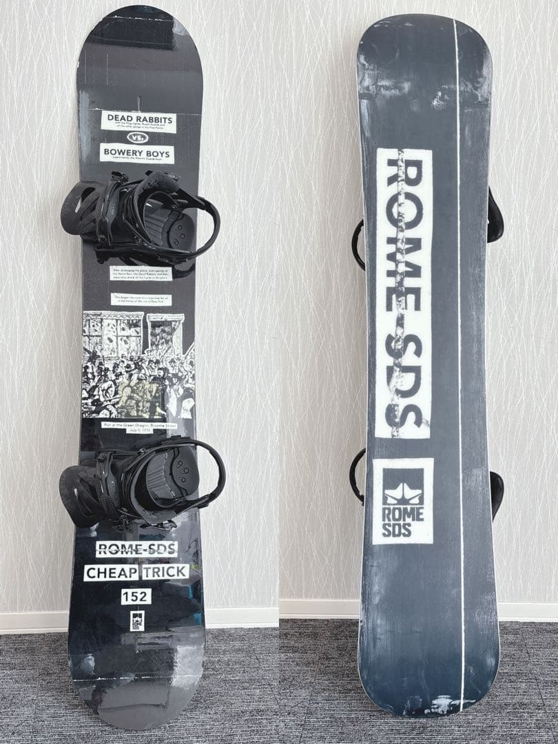 22超豪華❗️ROME SDS/FLUX メンズスノーボードセット★152cm