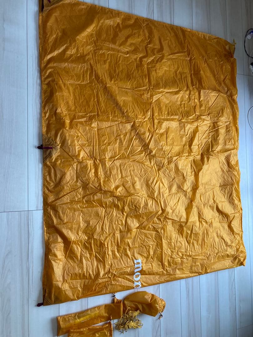 極美品　モンベル　L.W.タープ ワイド　一回使用のみ