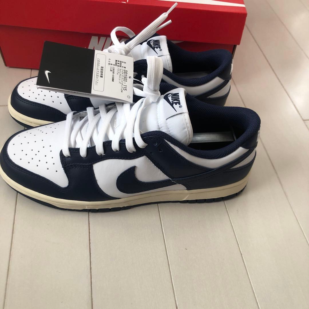Nike Dunk Lowヴィンテージネイビー