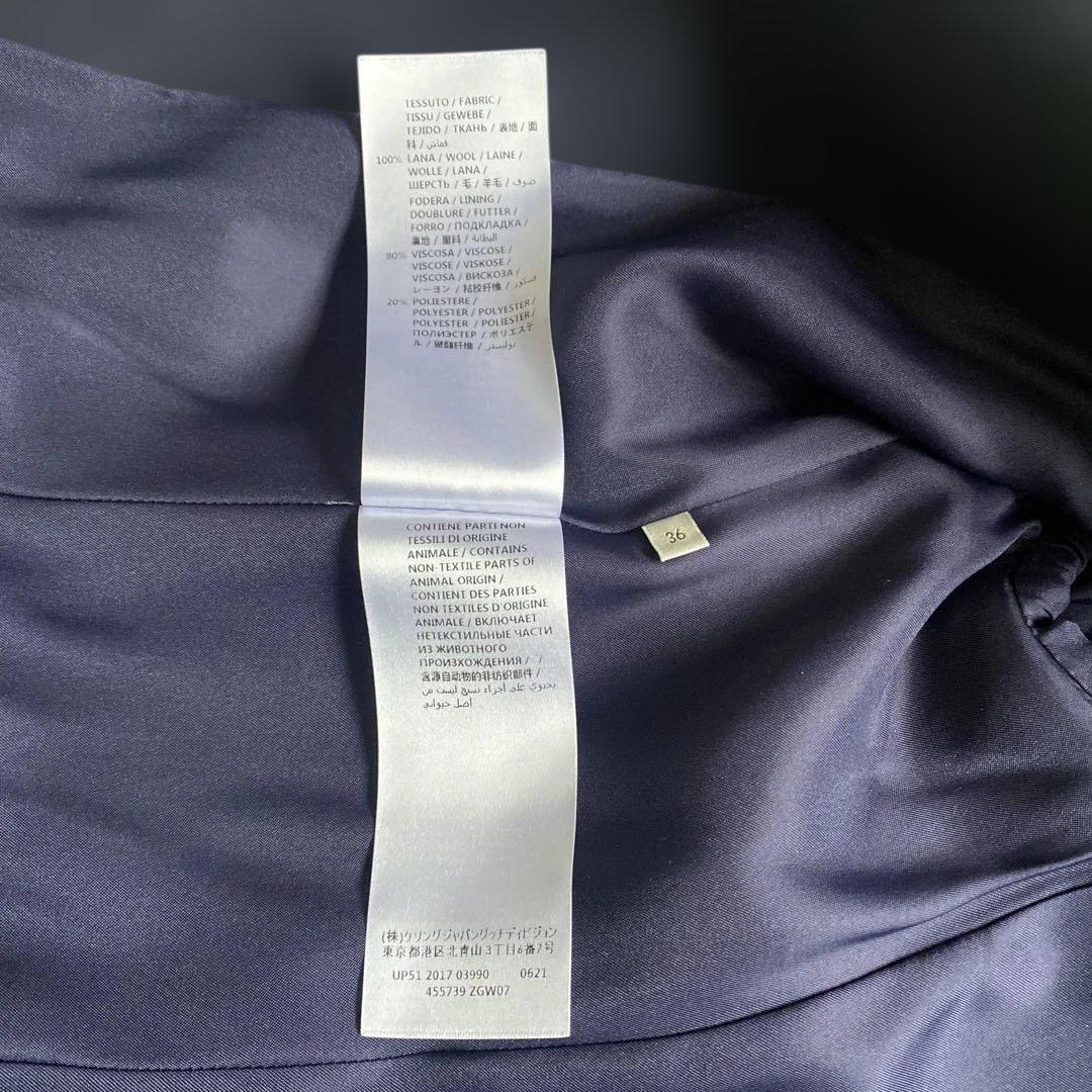 美品⭐︎【GUCCI 】チェスターコート ネイビー 36