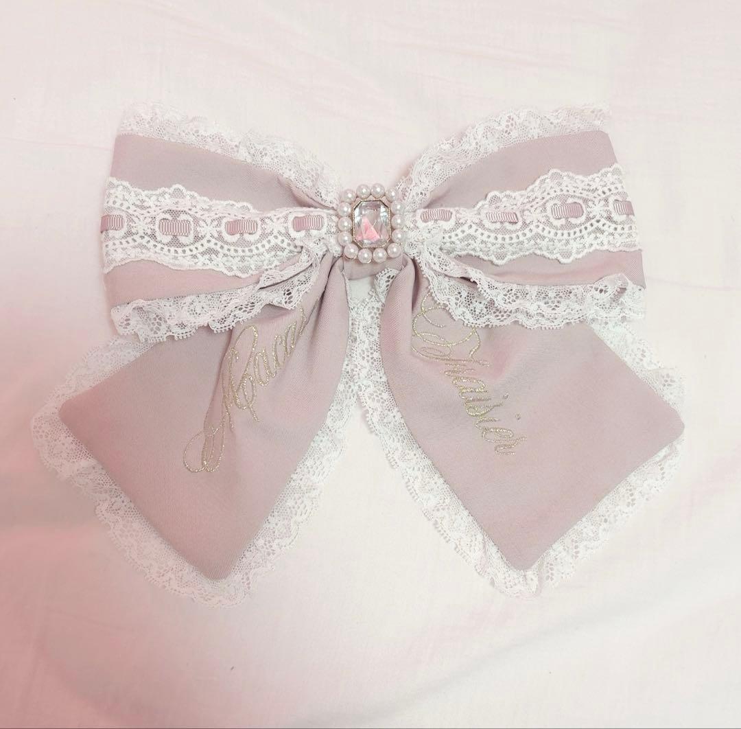 LIZLISA リズリサ Salon de Fraise柄ワンピース ピンク