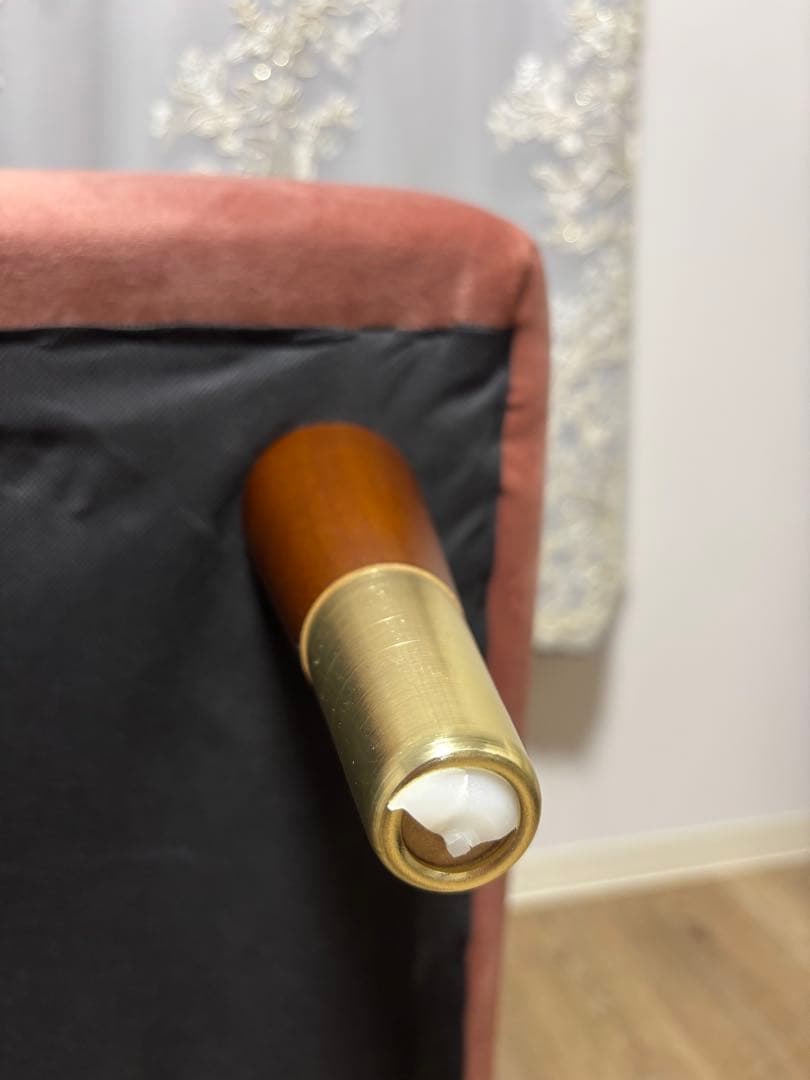 LOWYA ソファ 2人掛けソファ カウチソファ ベルベット調 ピンク