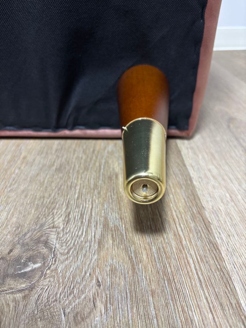 LOWYA ソファ 2人掛けソファ カウチソファ ベルベット調 ピンク