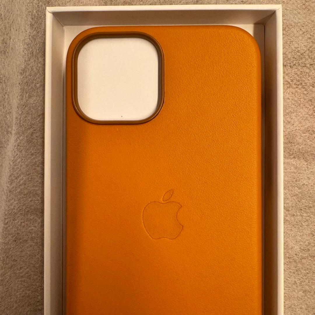 iPhone 13 mini 純正レザーケース ゴールデンブラウン新品未使用