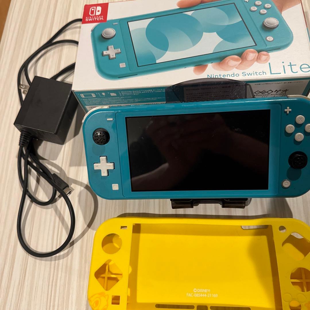 Nintendo Switch Lite ターコイズ + ケース