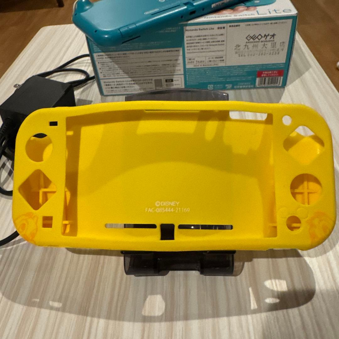 Nintendo Switch Lite ターコイズ + ケース