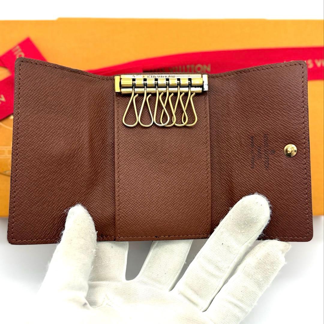 超美品✨ルイヴィトン モノグラム ミュルティクレ6 キーケース6 連