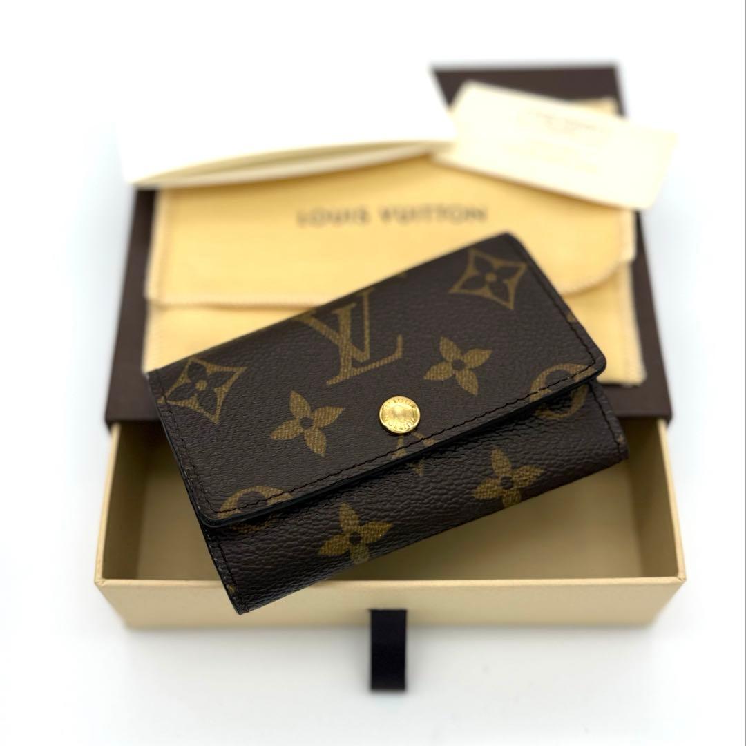 超美品✨ルイヴィトン モノグラム ミュルティクレ6 キーケース6 連
