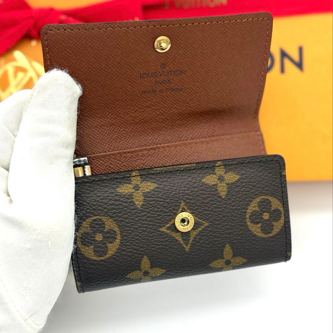 超美品✨ルイヴィトン モノグラム ミュルティクレ6 キーケース6 連