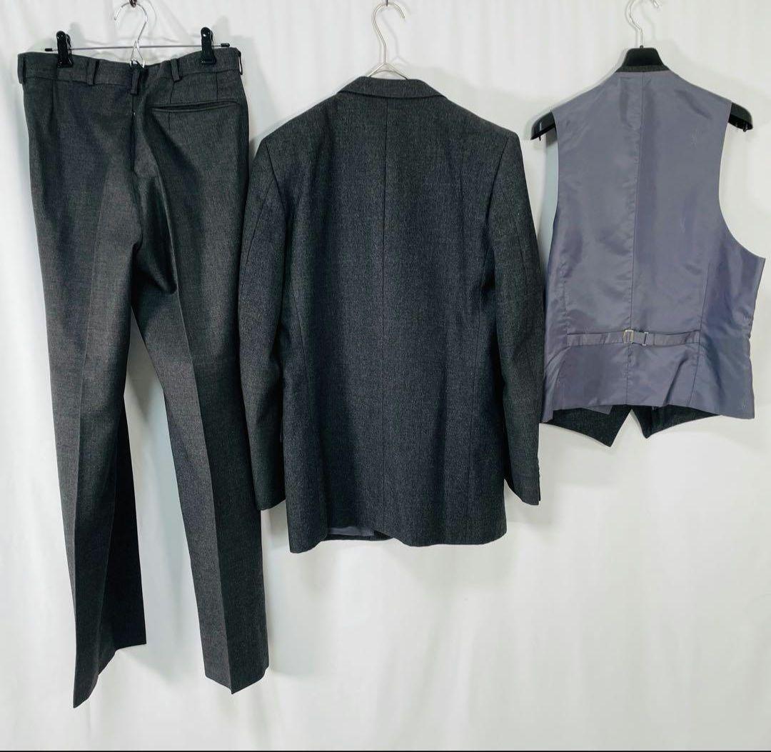 Yves Saint Laurent s12 スーツ 3ピース ウール グレー
