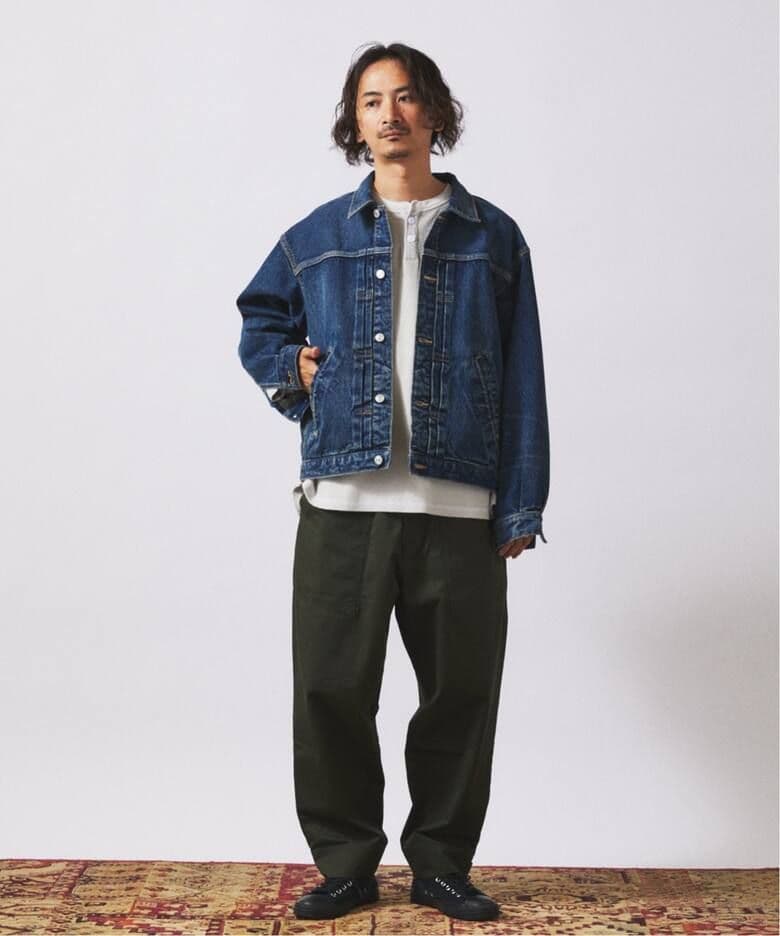 クラフトデニムトラッカージャケット