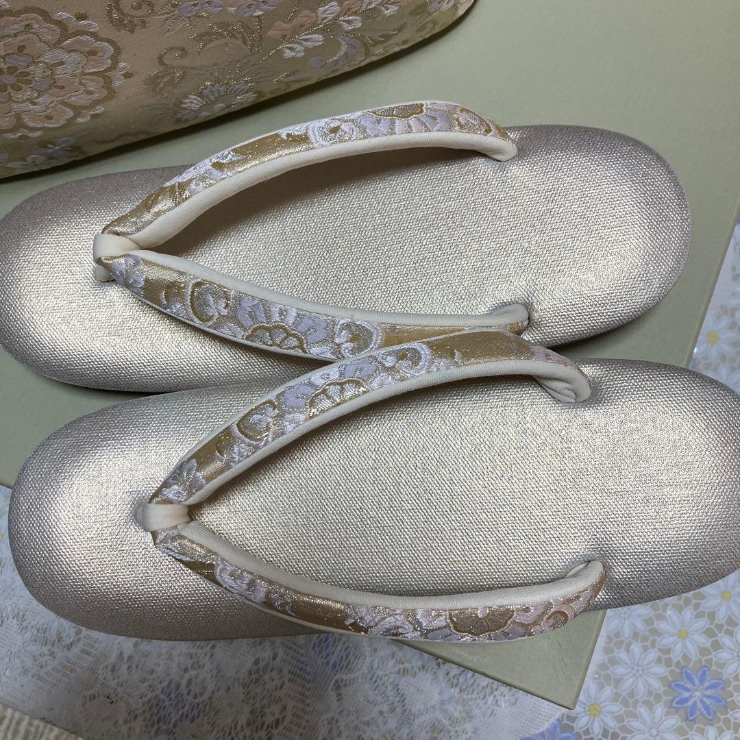 ももんが　Kisste（キステ）オリジナル 草履バッグセット　外反母趾対応