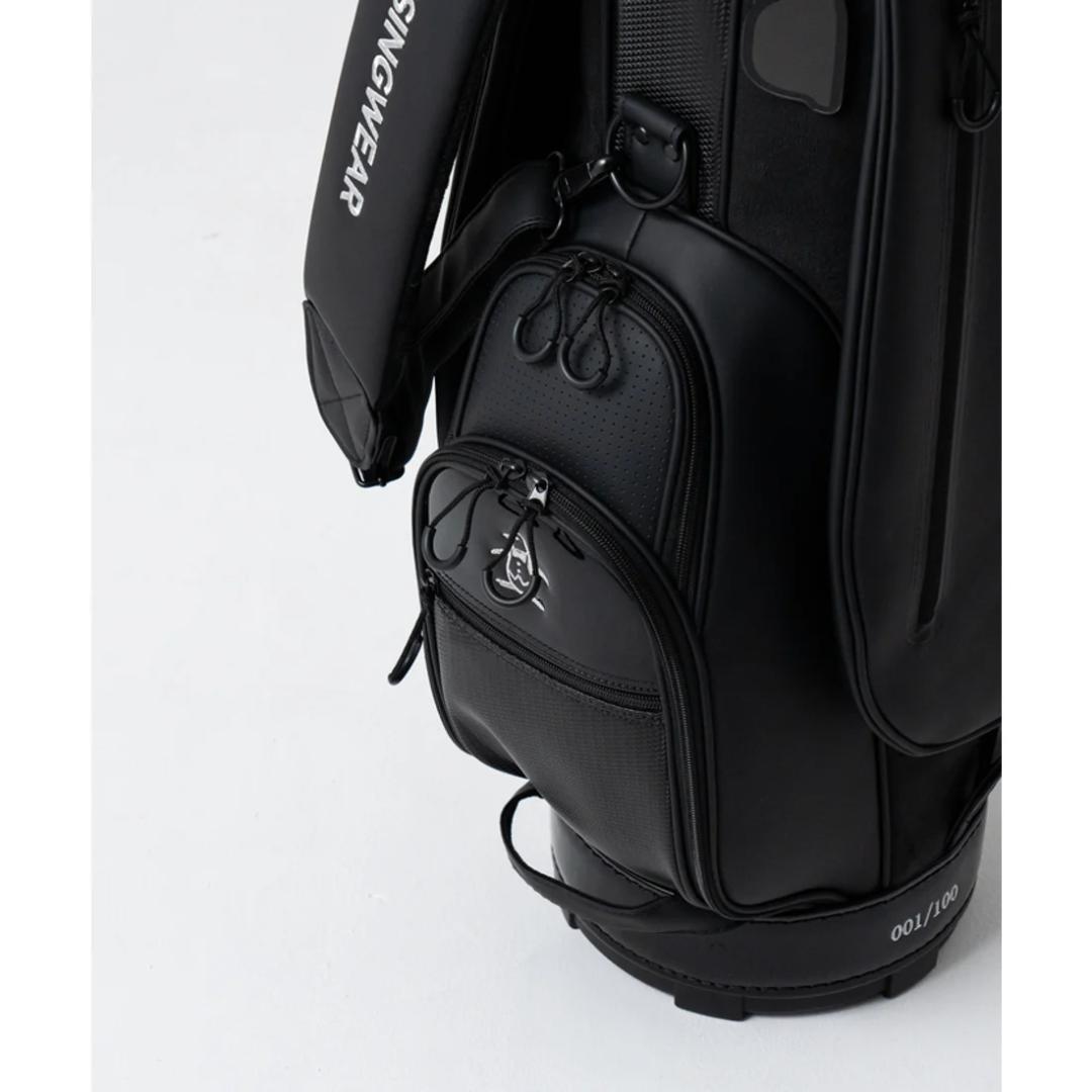 【世界限定100本】黒いペンギンキャディバッグ　マンシングウエア