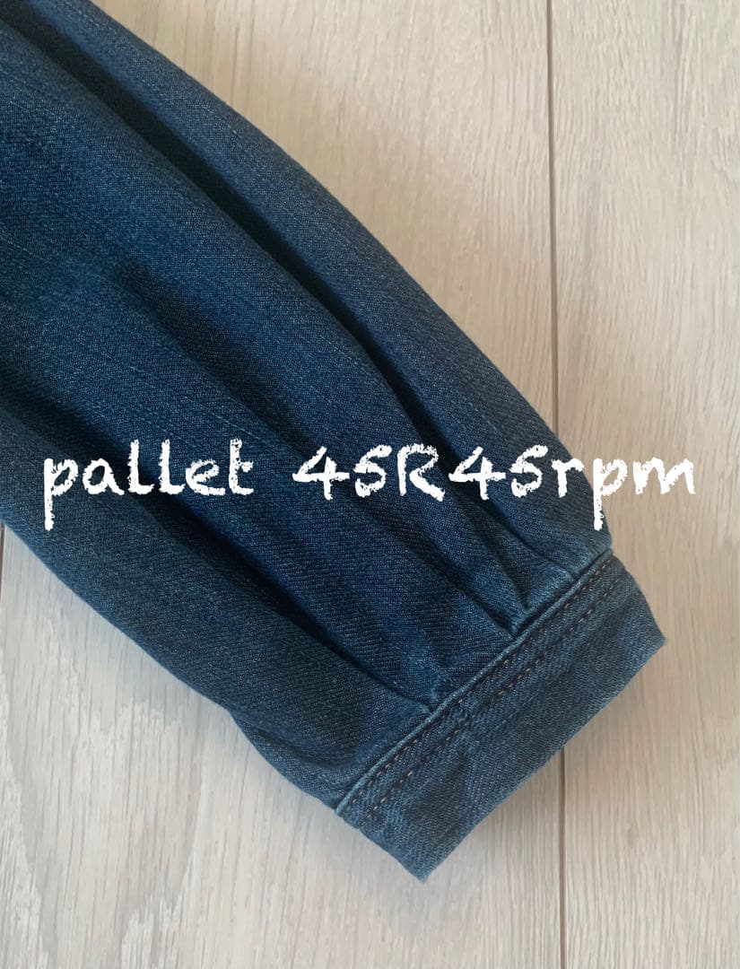 45R45rpm 本日専用です　45プチデニムのティアードフリル ドレス