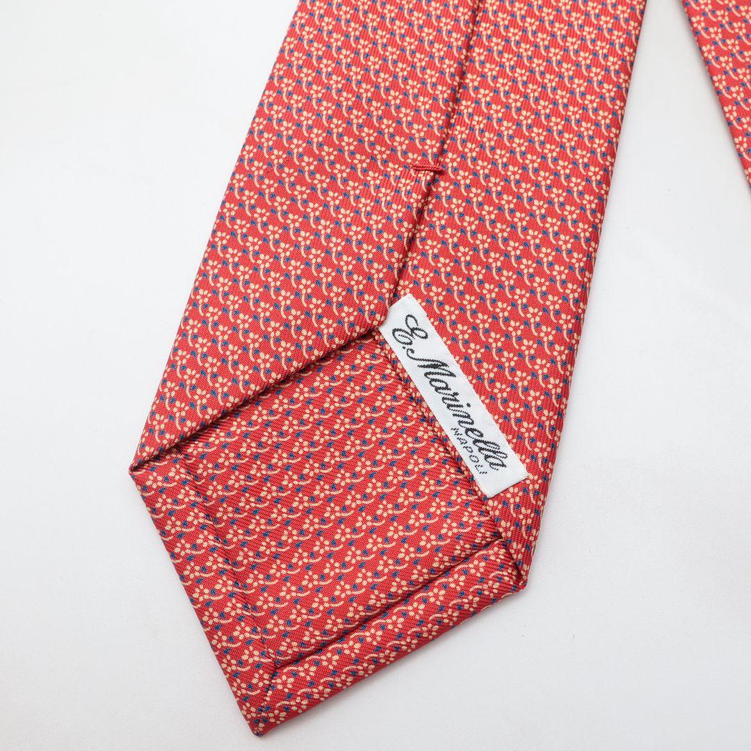 マリネッラ 朱色 ネクタイ