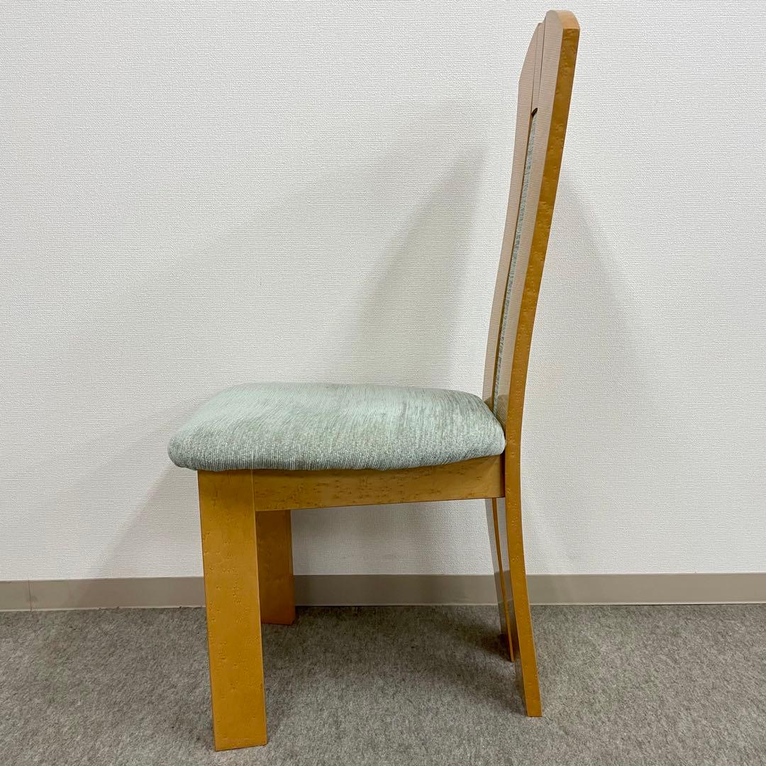 大塚家具【松創】(府中) ダイニングチェア \"バーズアイメイプル\" No.1