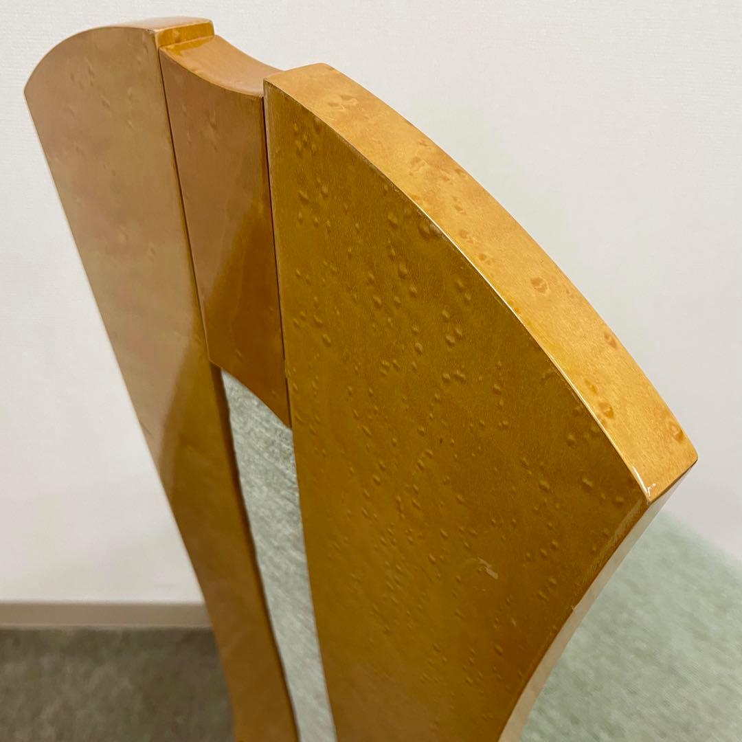 大塚家具【松創】(府中) ダイニングチェア \"バーズアイメイプル\" No.1