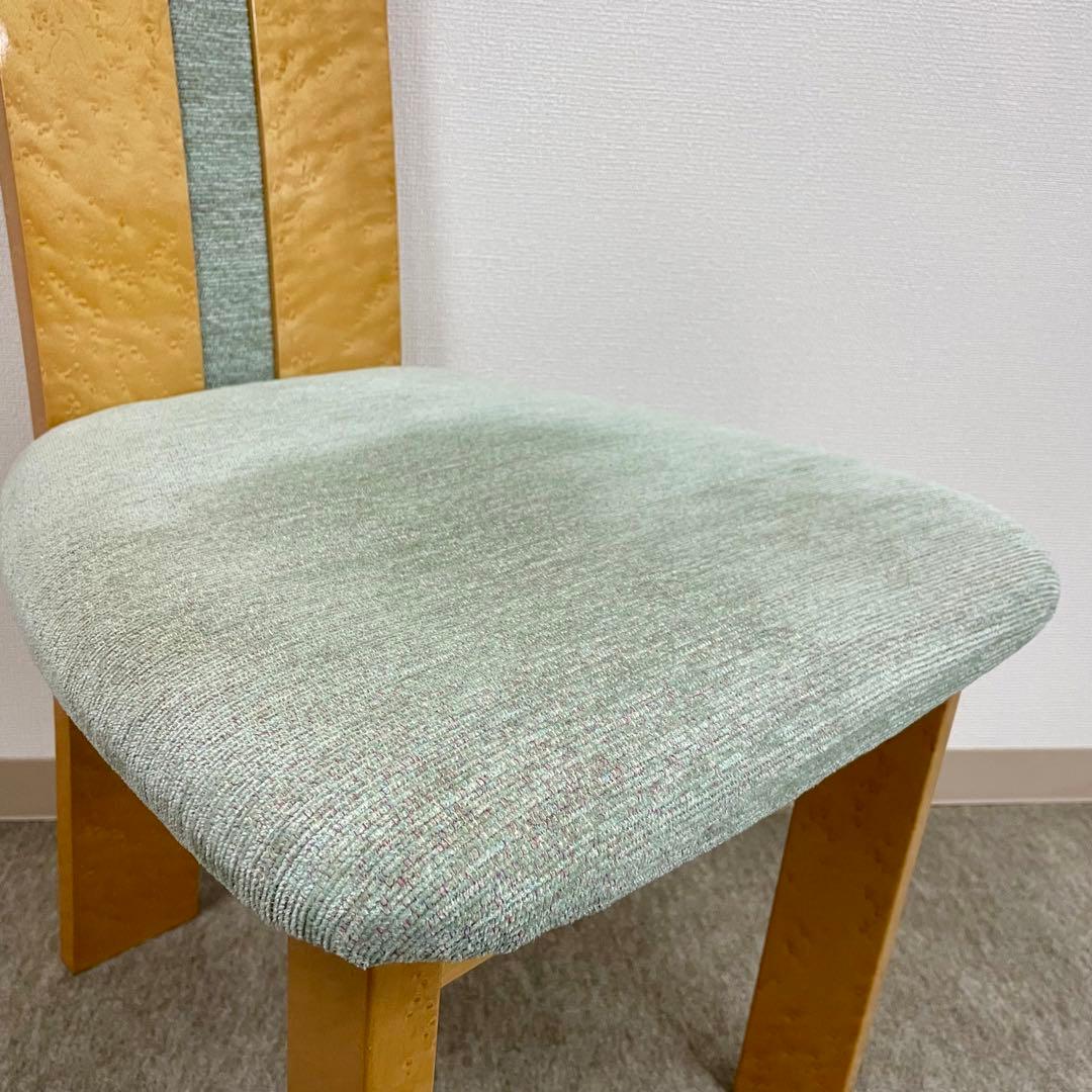 大塚家具【松創】(府中) ダイニングチェア \"バーズアイメイプル\" No.1