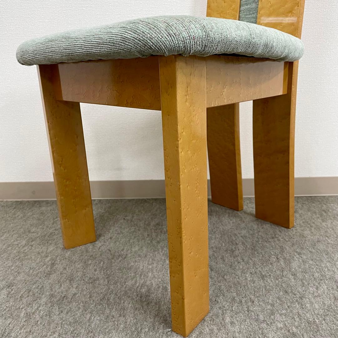 大塚家具【松創】(府中) ダイニングチェア \"バーズアイメイプル\" No.1