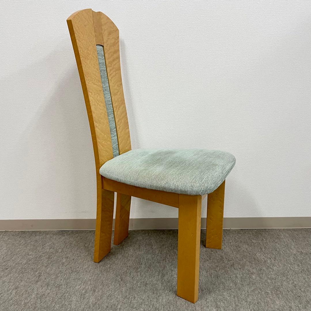 大塚家具【松創】(府中) ダイニングチェア \"バーズアイメイプル\" No.1