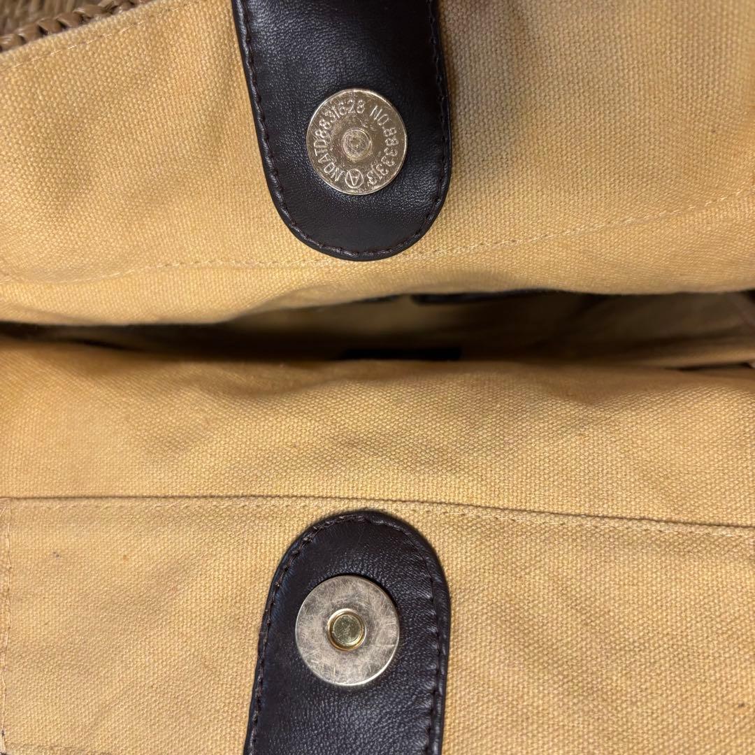 【最終価格】NINA BAGS ラフィアバッグ　HELLO レギュラー