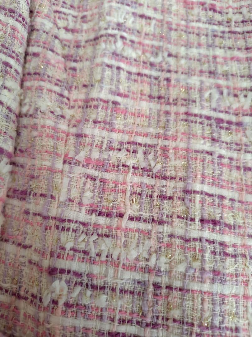 ANAYI アナイ ツィード ジャケット ピンク系 未使用