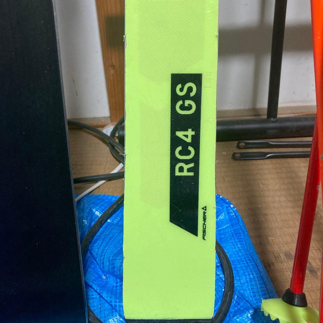 フィッシャー RC4 gs プレート、ビンディング付き