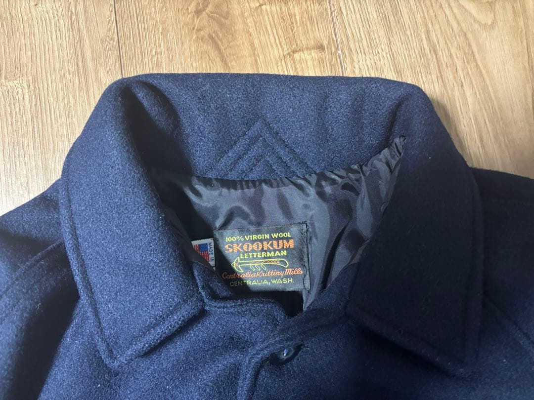 SKOOKUM スクーカム スタジャン コート 38 USA