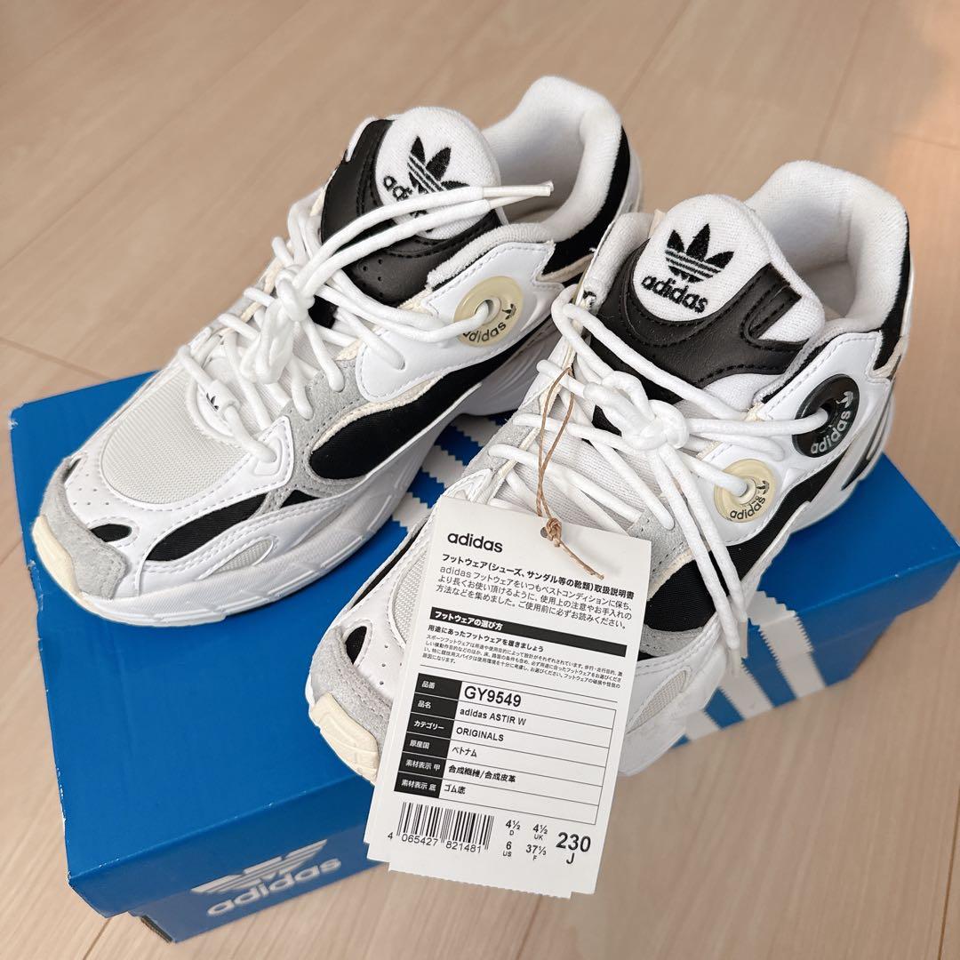 adidas ASTIR W アスター 新品未使用 ホワイト 23.0cm