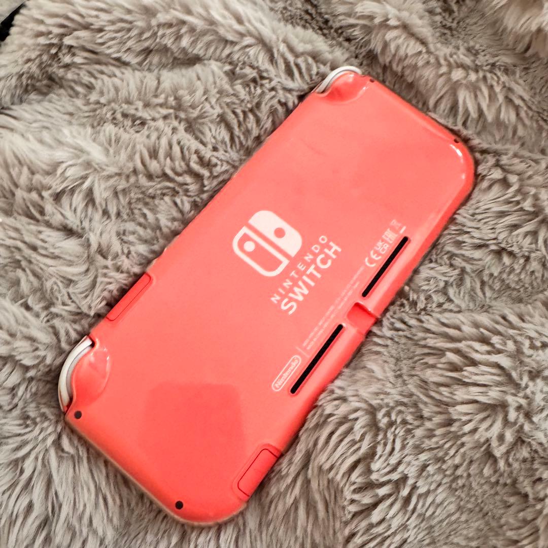 Nintendo Switch Lite コーラルピンク 専用ケース付き