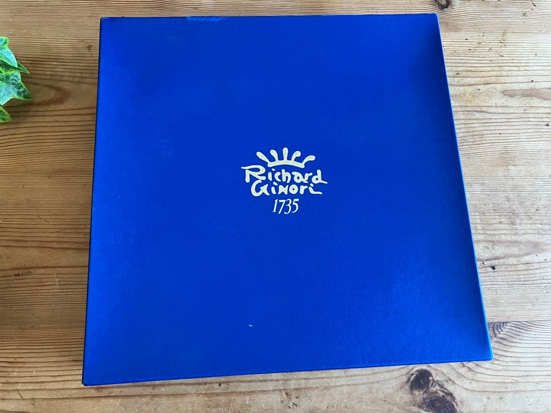 ジノリ　ベッキオラマージュノア　24スーププレート×2