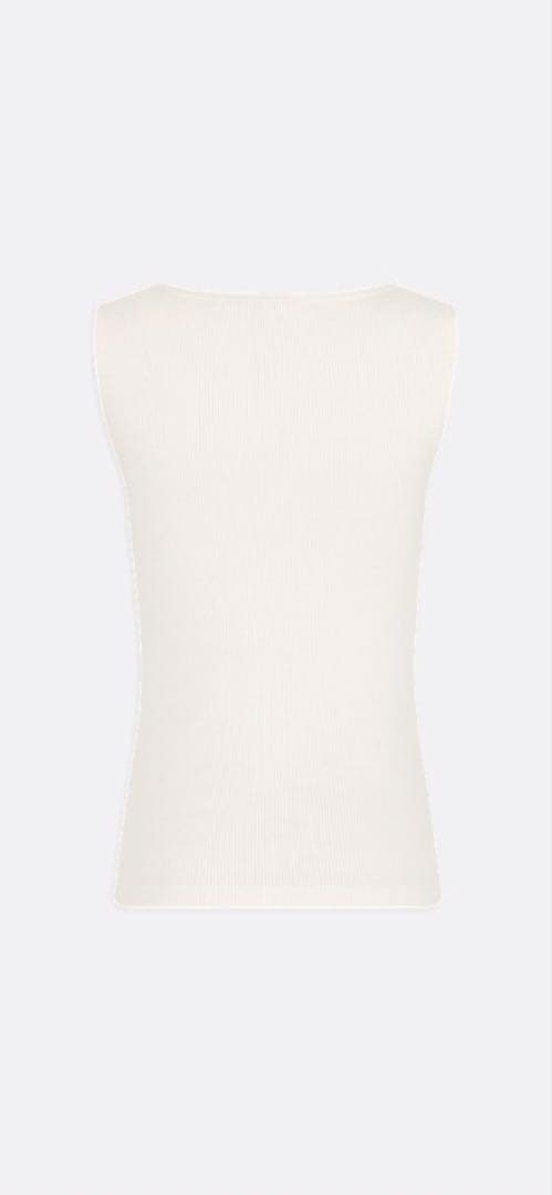 Dior アイボリー タンクトップ 13A