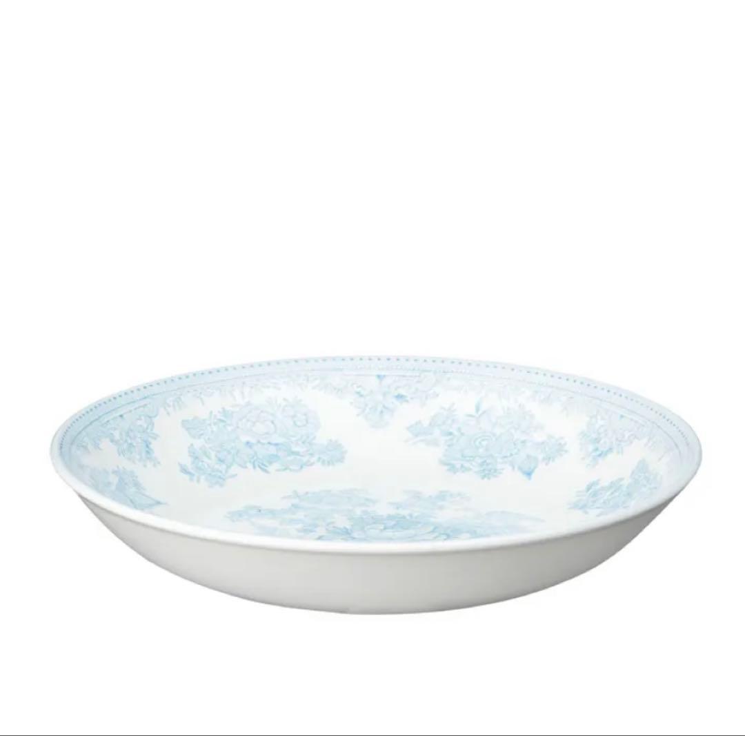 【新品未使用】バーレイ ブルーアジアティックフェザンツ パスタプレート2枚セット