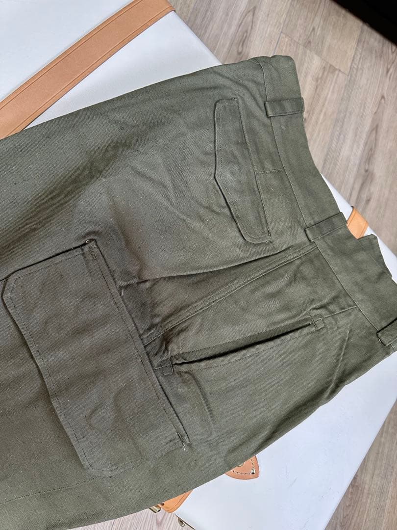 2★M47★デッドストック★サイズ33★フランス軍★カーゴパンツ★送料無料★