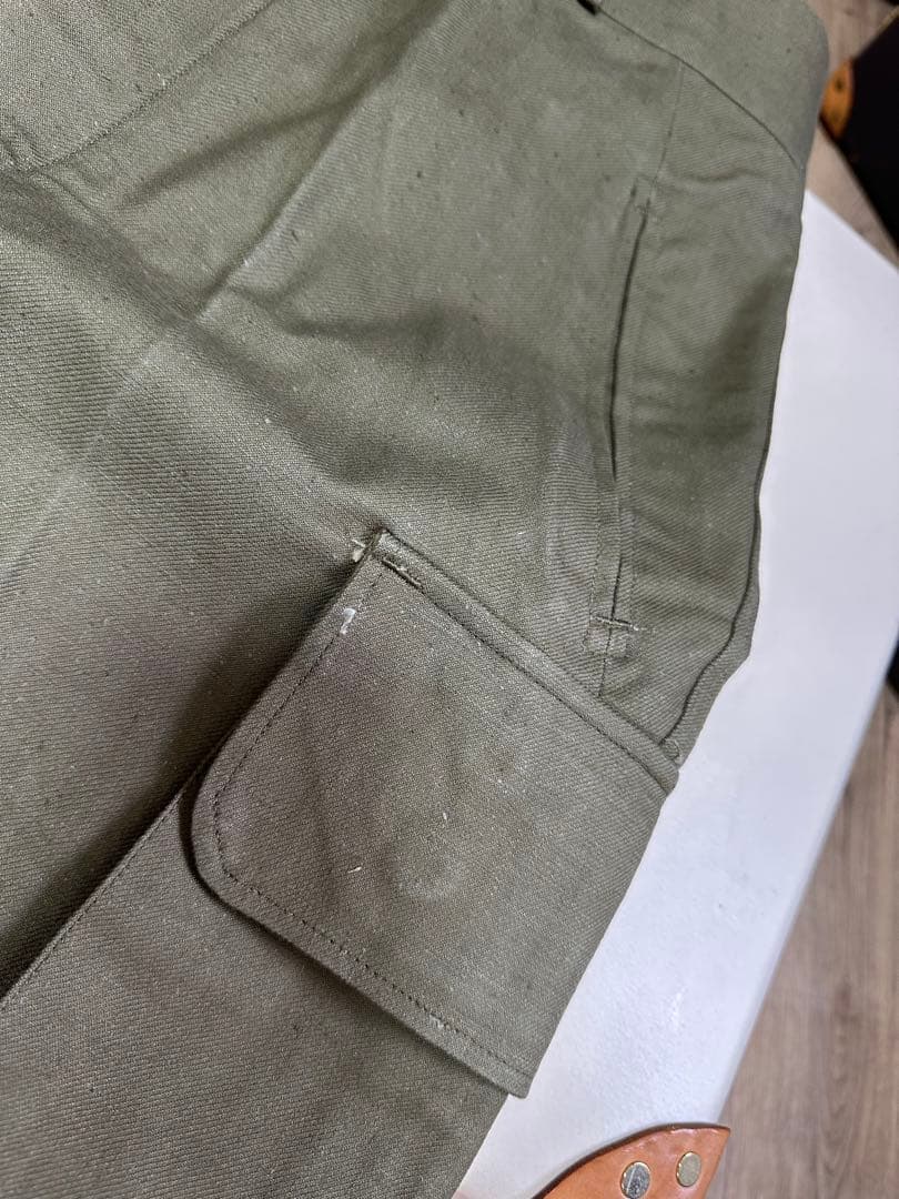 2★M47★デッドストック★サイズ33★フランス軍★カーゴパンツ★送料無料★