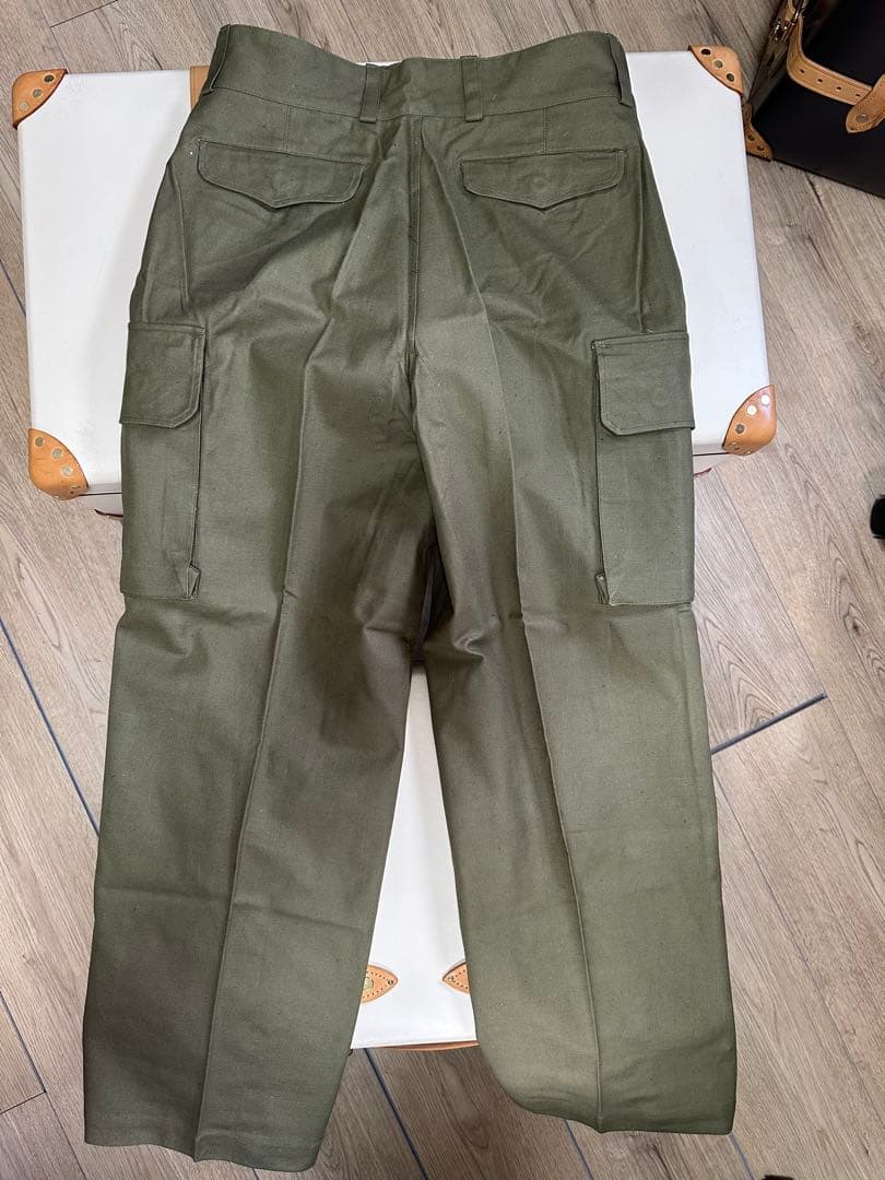 2★M47★デッドストック★サイズ33★フランス軍★カーゴパンツ★送料無料★