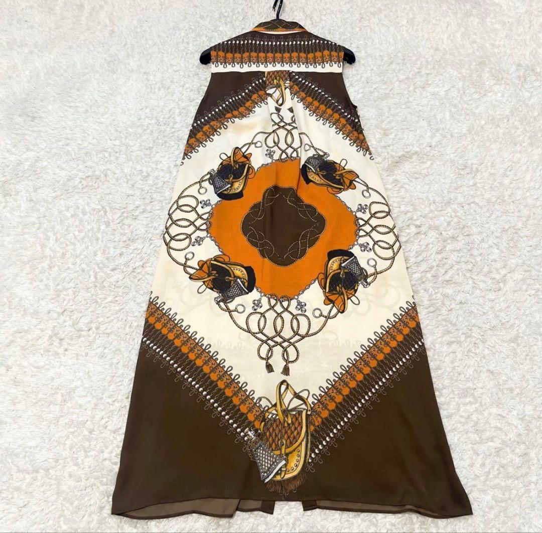 ツイルスカーフシャツドレス　GRACE CONTINENTAL 36