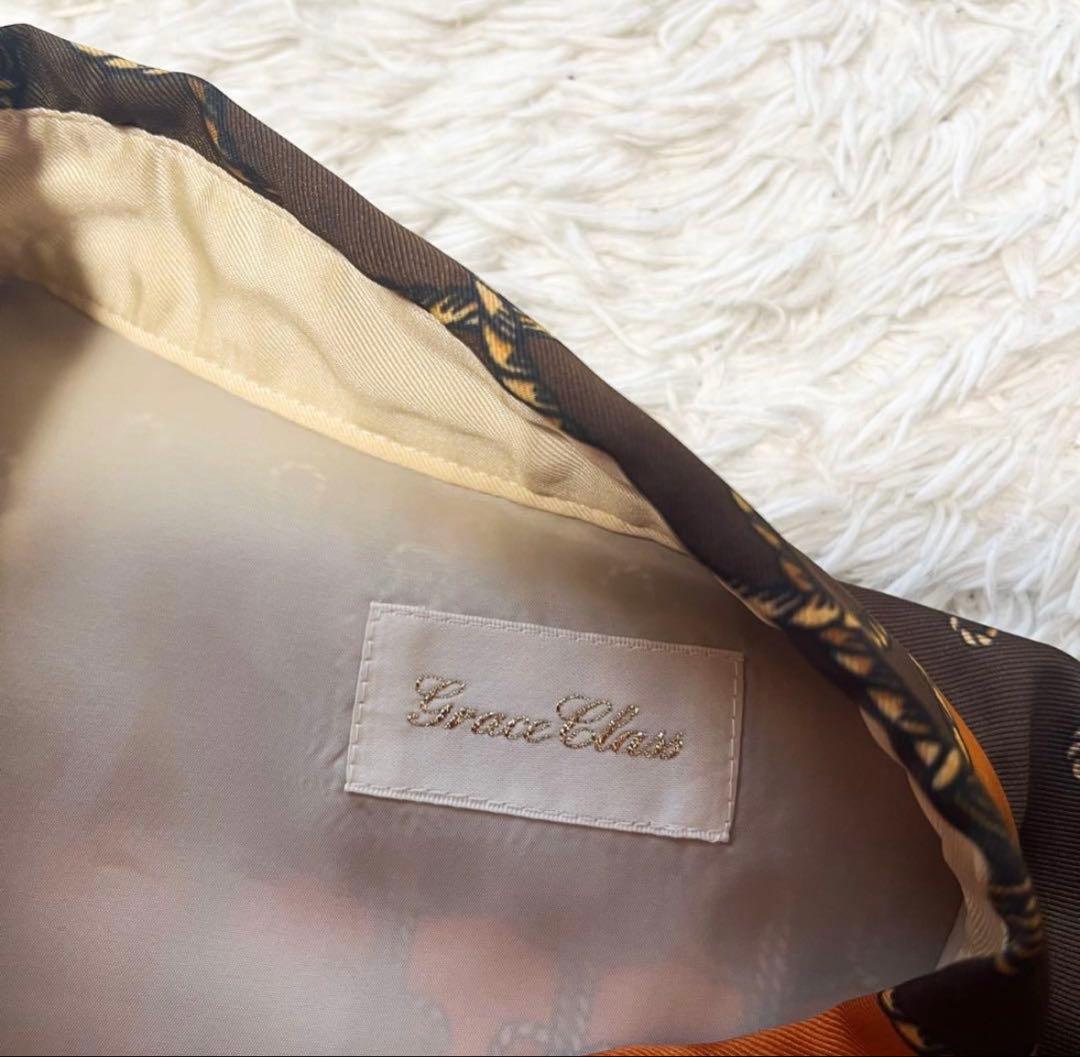 ツイルスカーフシャツドレス　GRACE CONTINENTAL 36