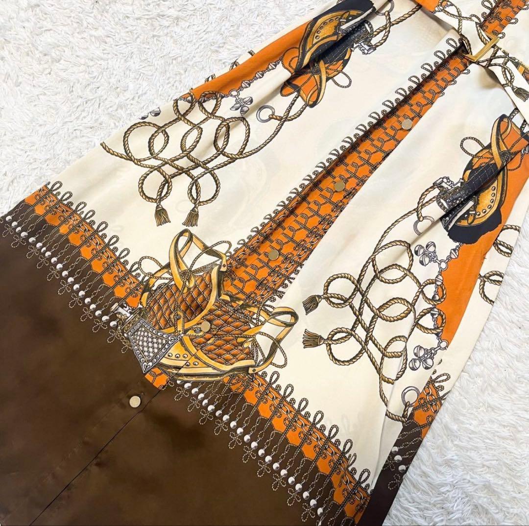 ツイルスカーフシャツドレス　GRACE CONTINENTAL 36