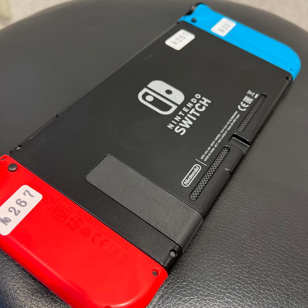 267☆スイッチ☆Switch☆本体&ジョイコン左右セット☆送料込☆不具合無☆