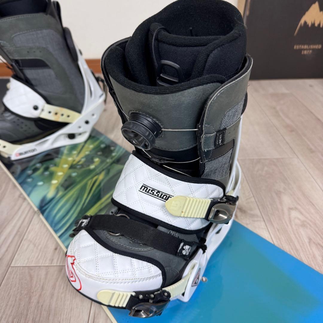 専用Burton スノーボードセット 149cm RIDE 25cm