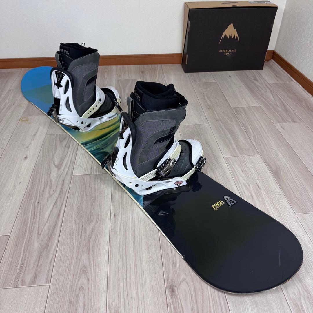 専用Burton スノーボードセット 149cm RIDE 25cm