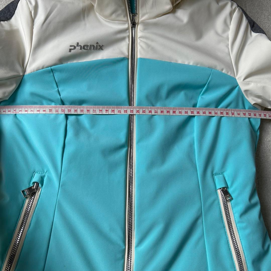 フェニックス スキーウェア S ジャケット ホワイト×ブルー系