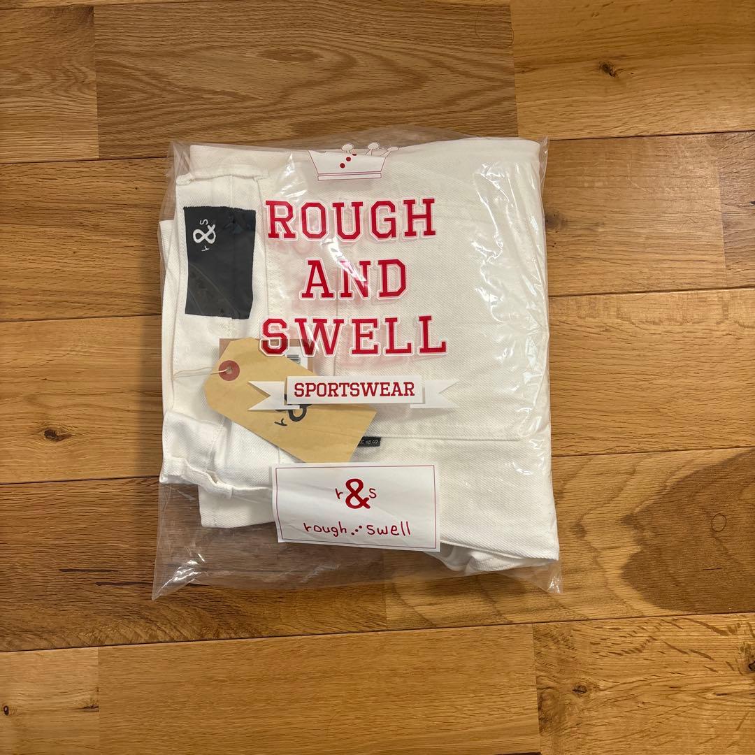rough＆swell ゴルフウェア デニムパンツ ホワイト　新品未使用