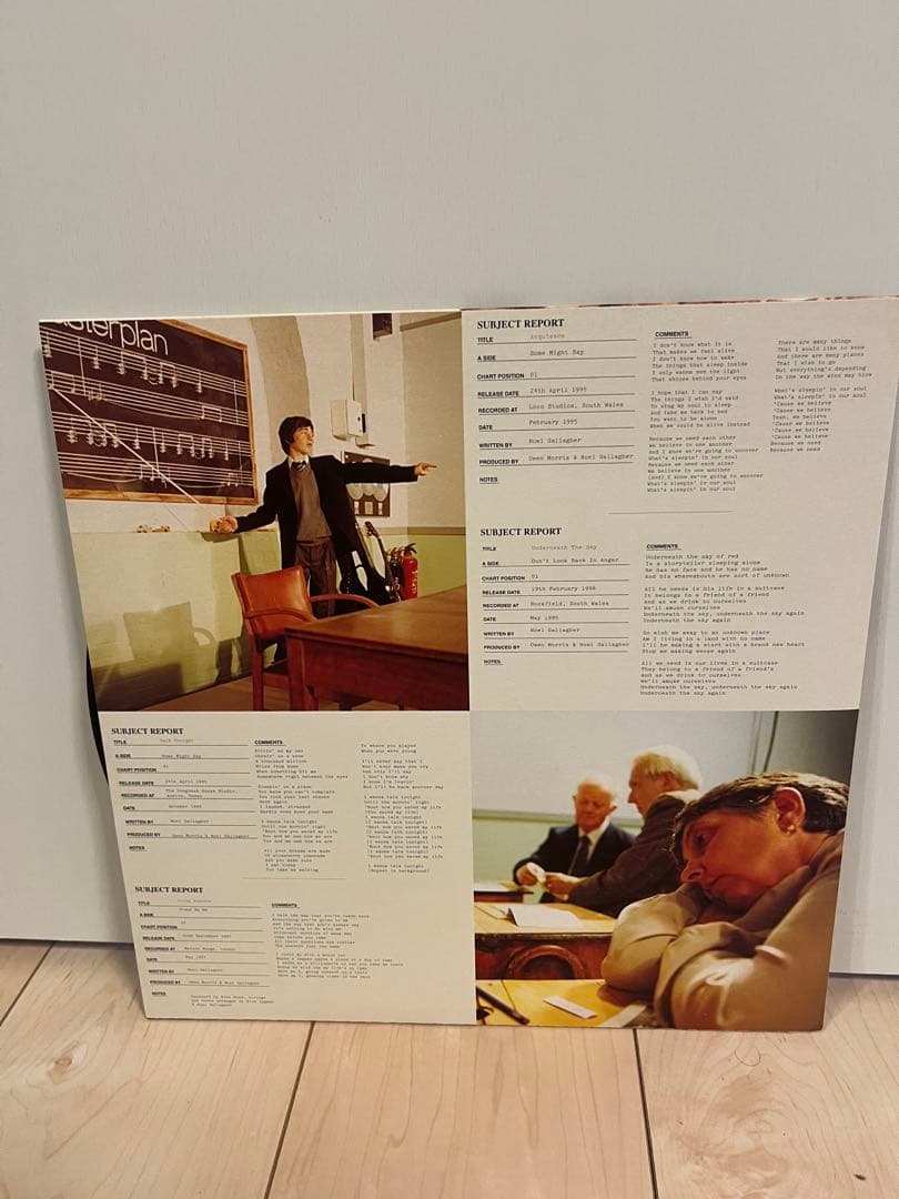 Oasis – The Masterplan 1998年 UKオリジナル盤 LP