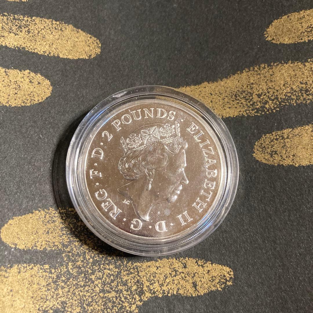 ミュージック レジェンド・エルトン ジョン純銀 1オンス 銀貨