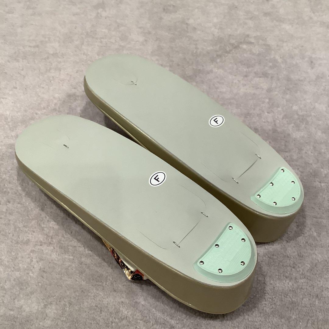 花柄バッグ　草履　セット　成人式の振袖・着物に！　※新品未使用品