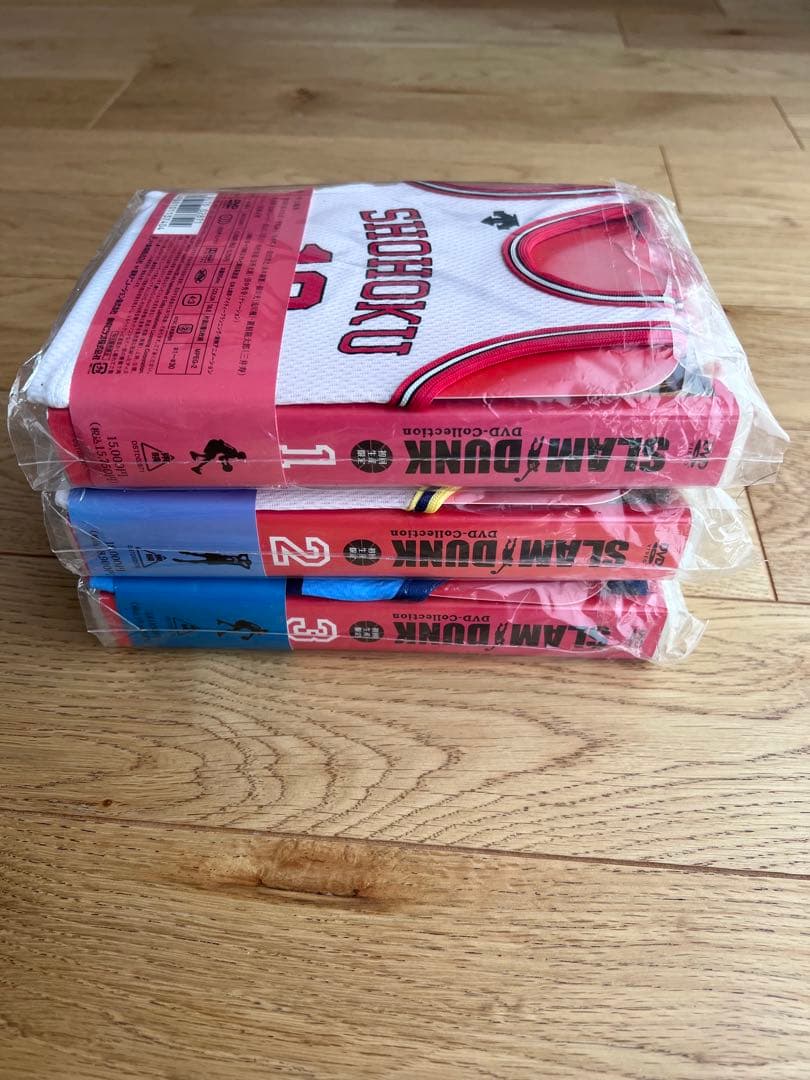 スラムダンク DVD 初回限定ミニユニフォーム付き桜木花道 仙道彰 牧紳一